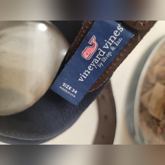 Vineyard vines belt Martha's Vineyard Map Sz 34 - Picture 5 of 8